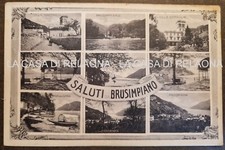 CARTOLINA BRUSIMPIANO Saluti Multimmagine - ANNO 1942 - fp - Non Viaggiata