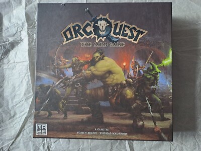 OrcQuest Kartenspiel von Maze - Kickstarter - plus Extras inkl. 2-seitigem Poster