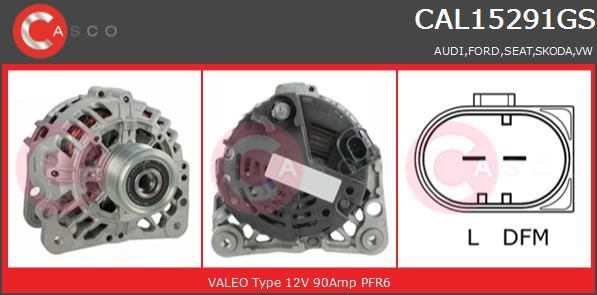Alternateur 1.9 TDi pour résoudre les pannes de batterie Ford Galaxy I