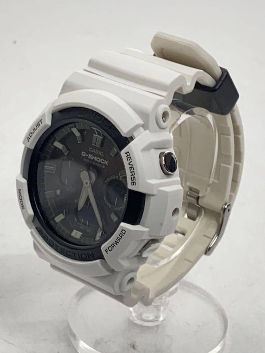 CASIO G-SHOCK GAW-100B-7AJF Black/White Resin Tough Solar