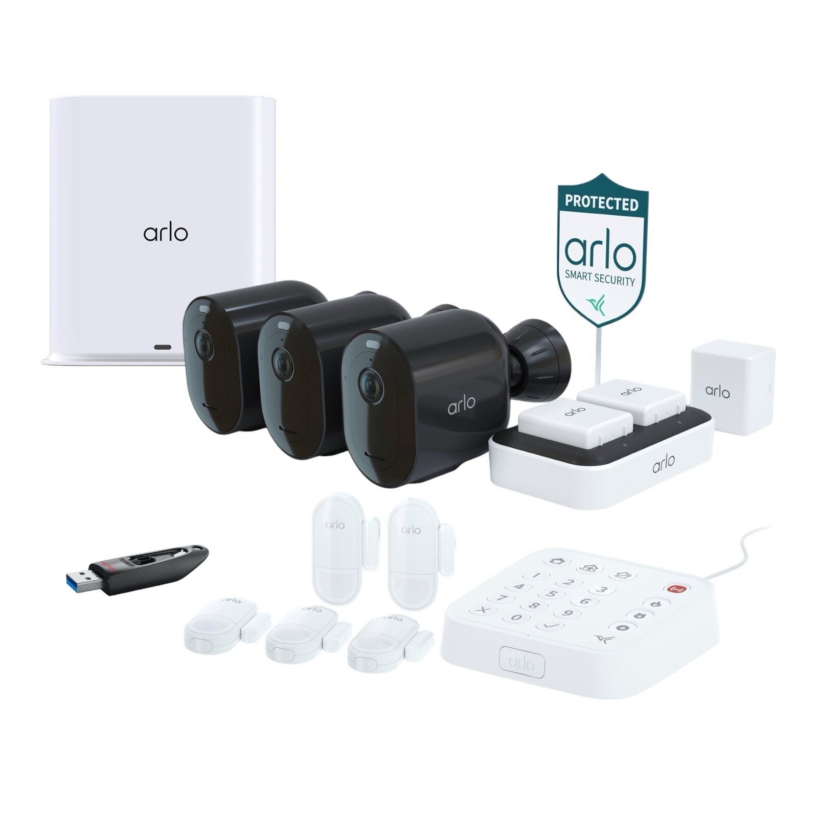 Keypad Arlo Wired Security System Door Sensor Arlo Multi Sensor