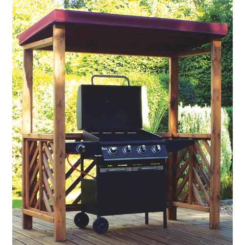 Garden BBQ Shelter Cover UK Handmade Fully Treated Delivered