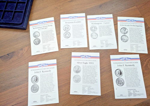 Offizieller US Silber Gedenkmünzensatz mit Vitrine - Bild 4 von 8