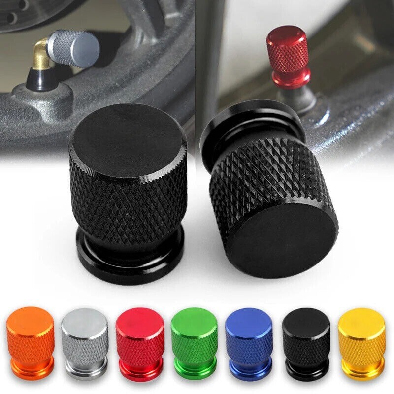CNC Wheel Tire Valve Stem Caps for Honda CR80R CR85R CR125R CR250R CR500R Bikes