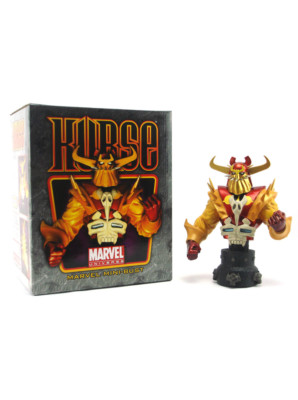 Bowen Designs Kurse Mini Bust 446/1000 Marvel Sample Mighty Thor New In Box