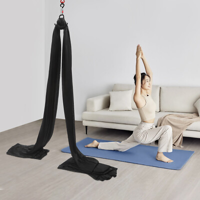 Yoga Hammock Aerial Silk Yoga Swing 2.6X10M Long AntiGravity Fitness Yoga Flying