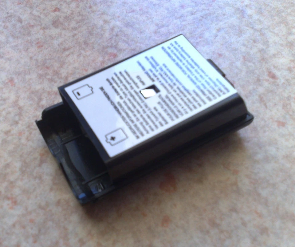 NEU Schwarz Batteriedeckel für Xbox 360 controller - Gehäuse Abdeckung Black - Bild 1 von 1