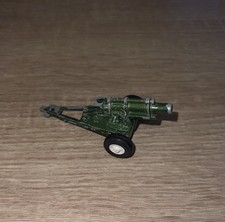 Vintage Tootsietoy Diecast Howitzer US Military Field Cannon