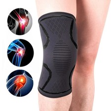 Knee Sleeve Compression Brace Support For Sport Joint Pain Arthritis Relief USA
