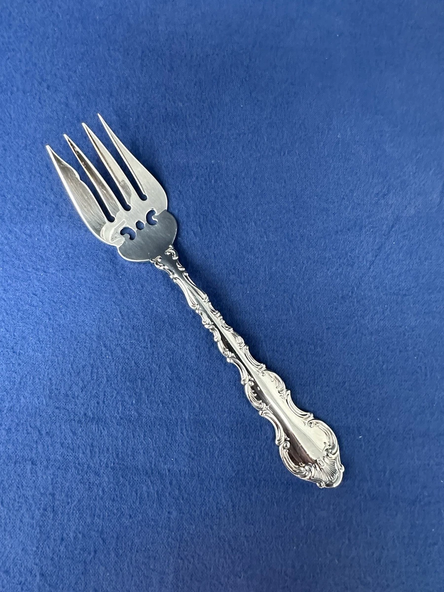 Birks Regence Serving Fork Antique US Silver-Plated Flatware for