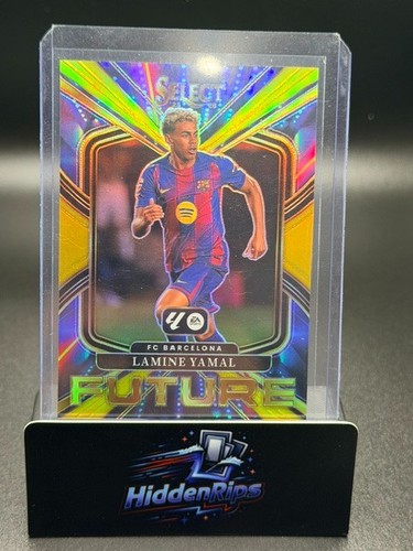 2025-26 Panini Select La Liga Lamine Yamal Select Future Gold Prizm #23 /10 — 04