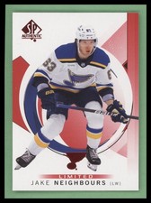 2024-25 SP Authentic Limited Red #72 Jake Neighbours St. Louis Blues