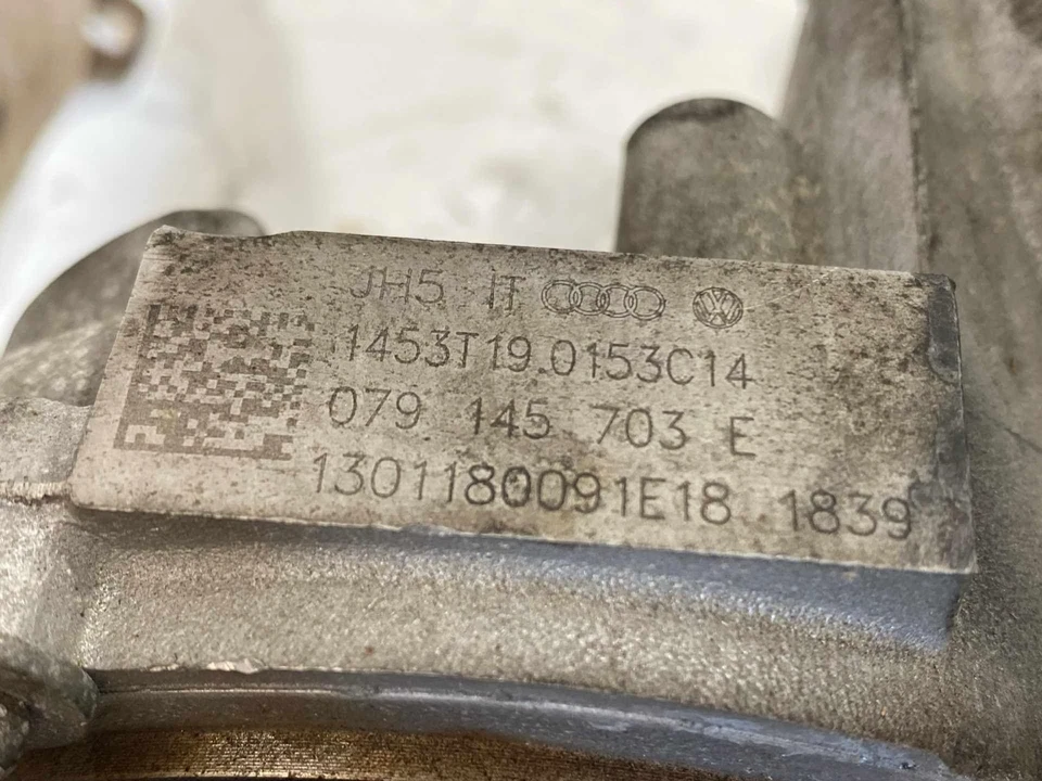 Audi S6 2013-2018 4,0 L turbocompresor izquierdo 079145703E fabricante de equipos originales 79 k millas turbo (TL) Foto 2 de 4