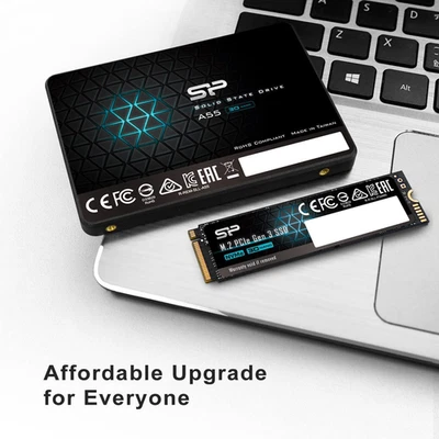 Silicon Power 2TB SSD 2.5 SATA A55 High Speed Internal Storage