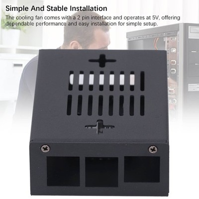 Cooling Case For Orange Pi 5 MAX Zinc Alloy Single Board Computer Metal Cooling