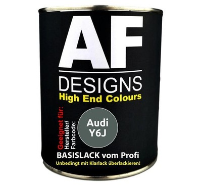 1L Autolack für Audi Y6J Hochlandgrün Metallic  Autolack Spritzfertig
