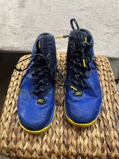 Under Armour Steph Curry 2 Dub Nation 2015 Youth 7 Blue Yellow