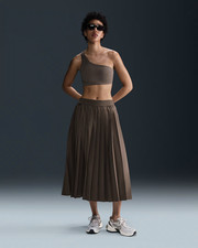 Nike Women's Dri Fit 24.7 Perfect Stretch Midi Pleated Skirt Large  160