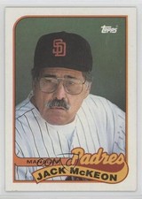1989 Topps Team Checklist Jack McKeon #624 0ff3