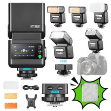 Godox iT32 TTL Rotatable Camera Flash X5O Wireless Flash Trigger for Olympus