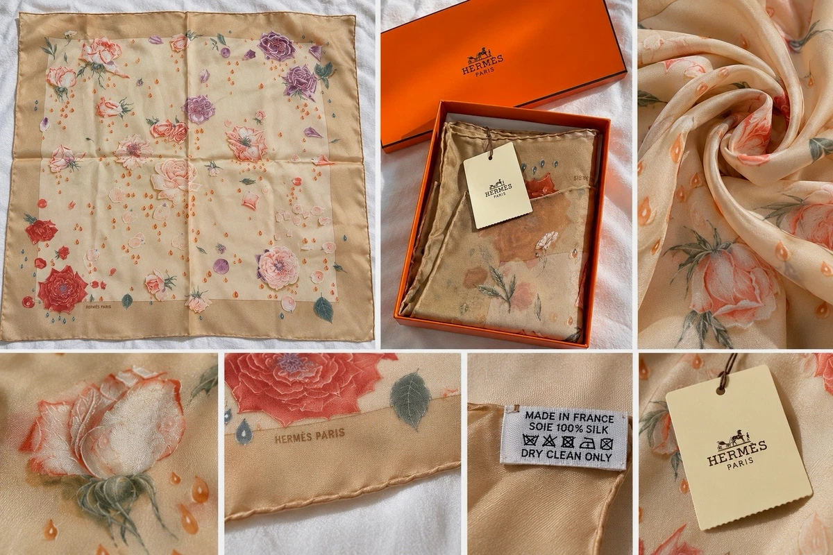 25+ HERMÈS Silk Scarves & Wraps Pink for Women for sale | Updated