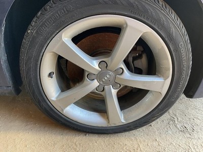 Used Wheel fits: 2015 Audi A3 17x7-1/2 alloy 5 spoke Grade A