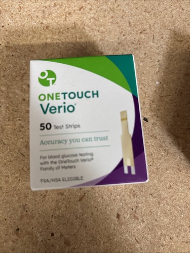 one touch verio Teststreifen 50(12€) 31.09.2025+