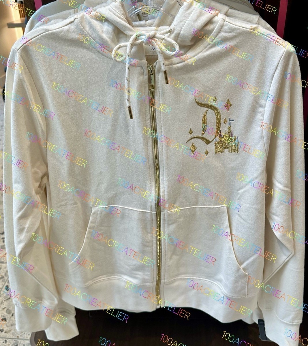 Disneyland 70周年記念 フルジップパーカー Disney Parks 2025 Disneyland 70th Anniversary Castle Zip Hoodie