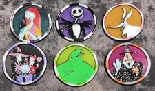 Loungefly COMPLETE SET NBX POKER CHIP Enamel Pins Nightmare Before Christmas NBX