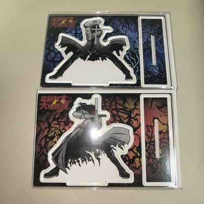 HELLSING Acrylic Stand Set Alucard Anderson Hirano Expo Limited DRIFTERS Art