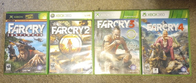 Far Cry Game Lot (Microsoft Xbox/Xbox 360, 2005-14) ****TESTED****