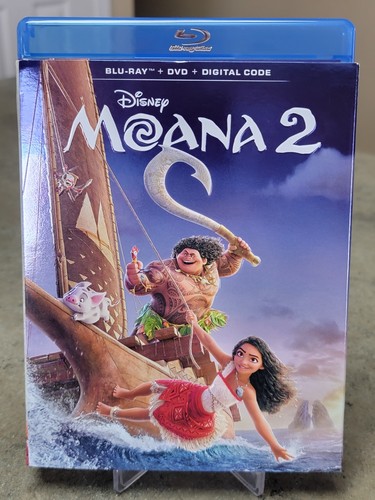 Moana 2 Blu-ray w/slipcover - (2024)