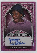 2024 Leaf Metal Pop Century Pink Diagonal Shimmer 5/7 Jimmie Walker Auto 13u1