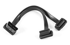 26AWG OBD 2 Connector 26AWG Thick and Safe Male to Dual Female 1