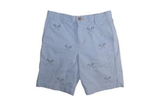 Vineyard Vines Boys Shorts Lot 2 Sz 7 8 Blue Cotton Lacrosse Adj 1433 1434