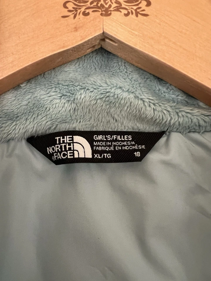 Chaqueta Parka Larga Puffer The North Face Negra/Gris Claro/Azul Niña Talla 18 WM S Foto 3 de 4