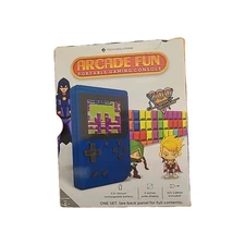 Merkury Innovations Fantastic Arcade Fun Portable Gaming Console 200 Games Blue