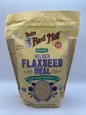 Bob'S Red Mill Organic Golden Flaxseed Meal 16 Oz BB 1/26