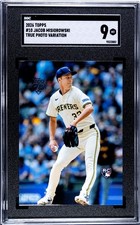 Jacob Misiorowski 2026 Topps True Photo Variation Brewers Rookie SSP SGC 9