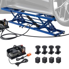 Omt 7000lb Portable Car Lift For Sedan Suv Pickup 26.8 Max Height Auto Lock