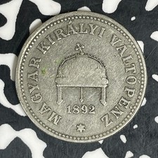 1892-KB Hungary 20 Filler Lot#C6237 Better Date