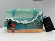 Borsa a tracolla Loungefly Disney Baby Moana Ocean Waves - NUOVA con etichette nuova con etichetta