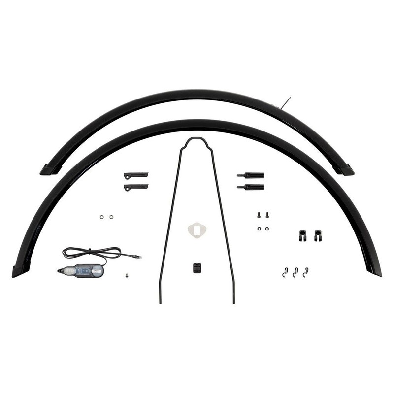 kit parafanghi per eflitzer con luce posteriore 3080000088 WINORA bicicletta WIN