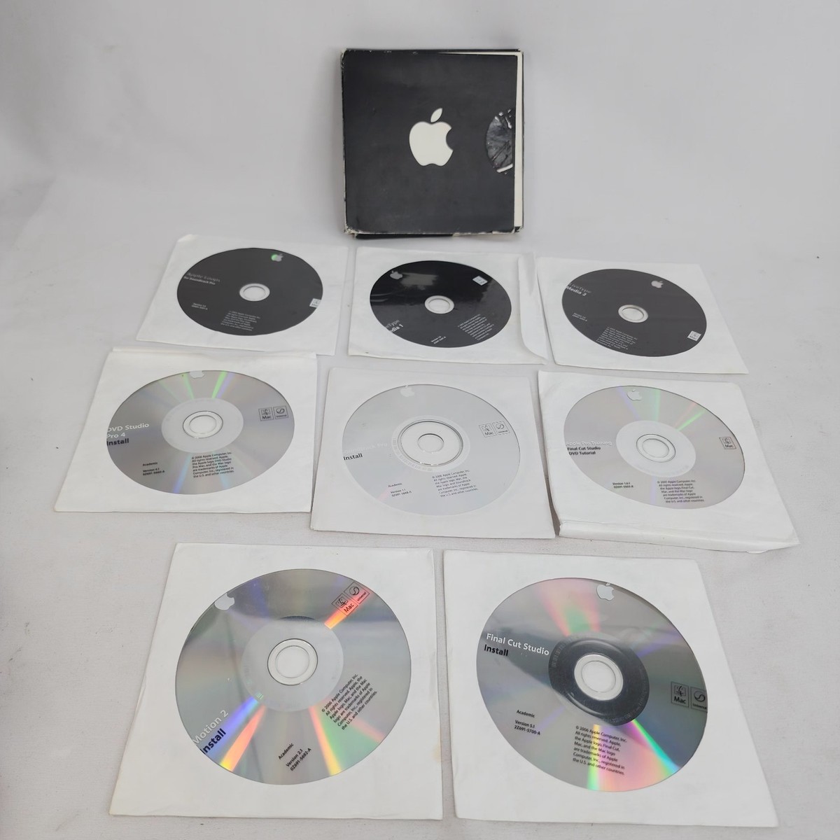 映像編集ソフト Apple Final Cut studio CD-ROMセット Apple Final Cut Studio 5.1 EDU Academic | Complete 9-Disc DVD