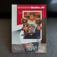2019-20 Panini Status Trophy Club Red Tim Duncan #7 HOF
