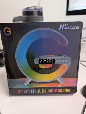 Smart Light Sound Machine G63 Multifunctional Wireless Charger Sleep Aid Alarm