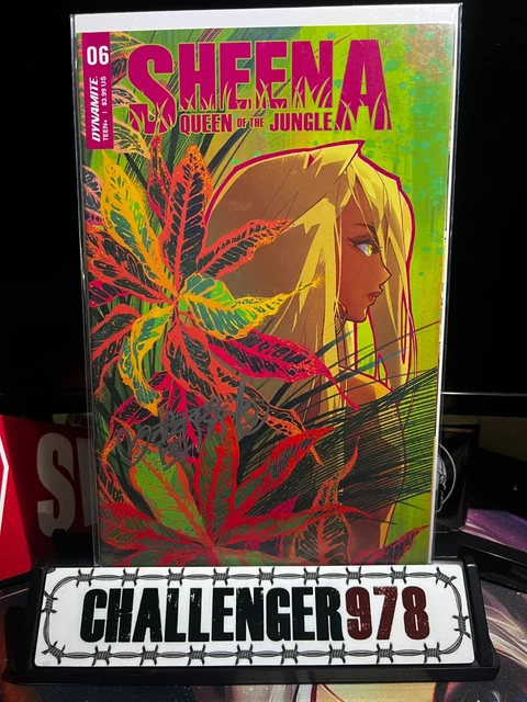 SHEENA Queen of the Jungle #6 Rose Besch SIGNED Trade-Dress w/ COA