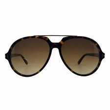 Tom Ford FT1210 Aalto Havana Brown Sunglasses 59mm 14mm 140mm- 52F - DEFECT