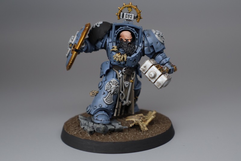 Arjac Rockfist Space Wolves Painted Model Warhammer 40k Games Workshop
