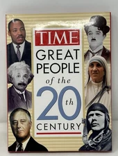 Great People of the 20th Century by Editors of TIME HC DJ 1996 VTG